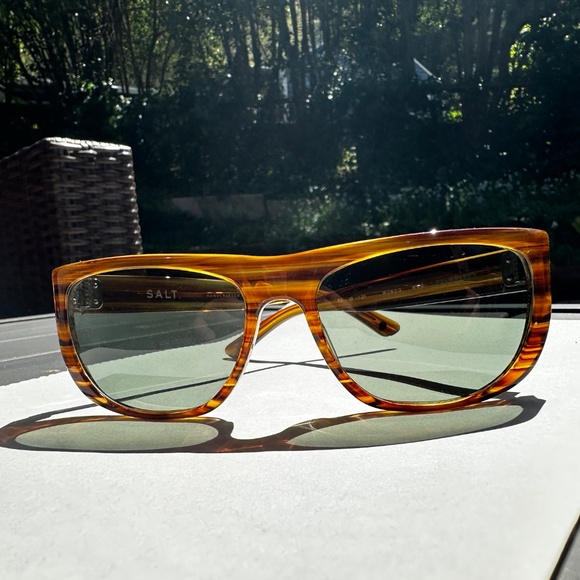 Woodgrain Salt Optics Mundo polarized unisex sunglasses Japan 58-18-135 main image 8